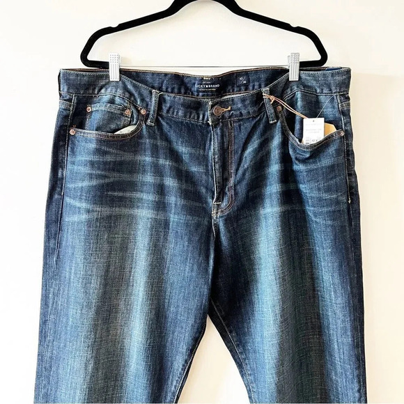 Lucky Brand Men’s Jeans 361 Vintage Straight Dark Blue Wash 42 X 30 New With Tag - Picture 5 of 14